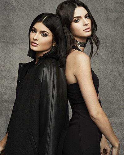 KENDAL AND KYLIE JENNER