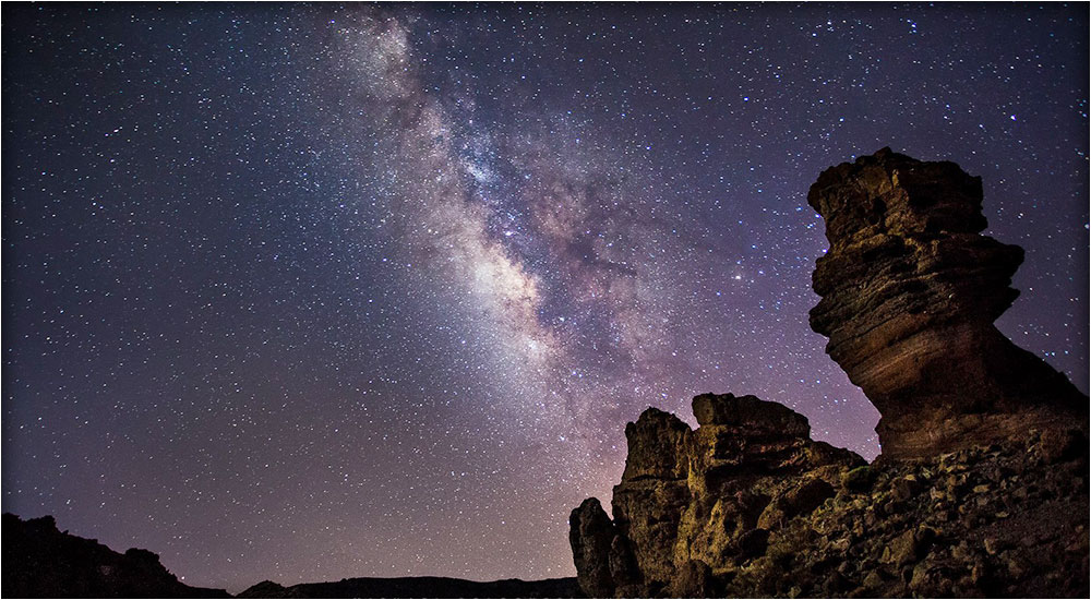 Stargazing atop Mount Teide