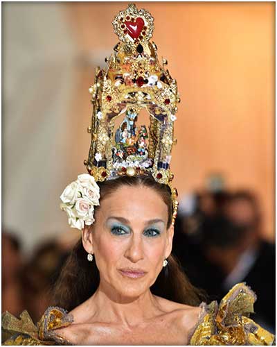 Sarah Jessica Parker in Dolce and Gabbana