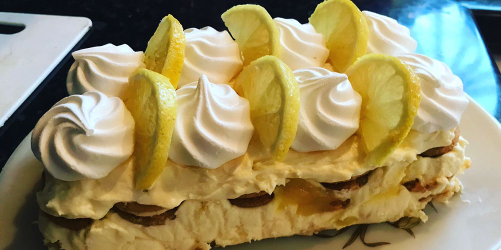 Lemon Meringue Fridge Cake Cookery MAG THE WEEKLY