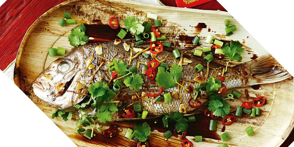 Whole Snapper with Garlic & Ginger | Cookery - MAG THE WEEKLY
